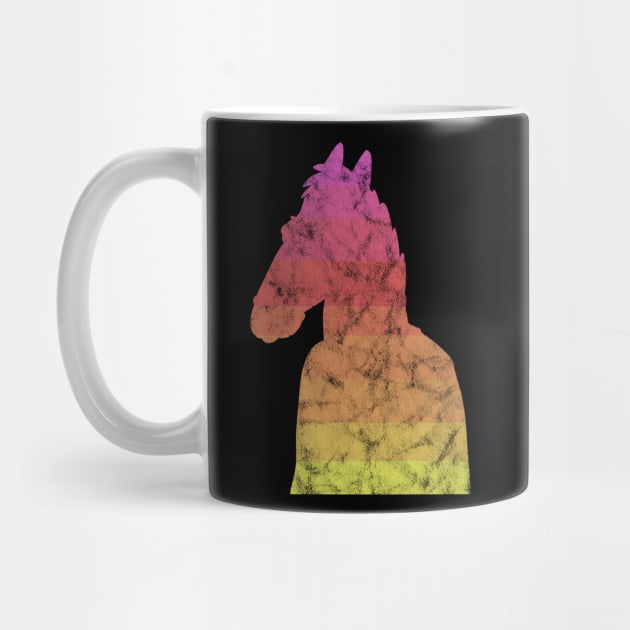 Bojack Sunset Classic - Vintage Distressed by Slightly Animated